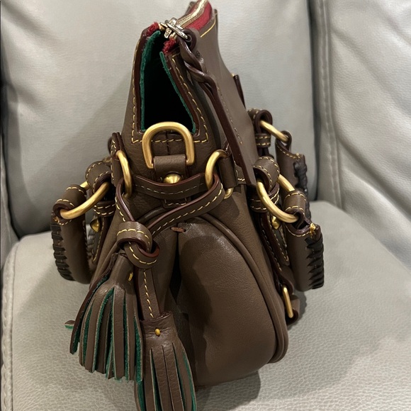 Dooney & Bourke Florentine Leather Nano Satchel - Picture 4 of 9